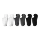 2 White+2 Dark Gray+2 Black[6 Pack]
