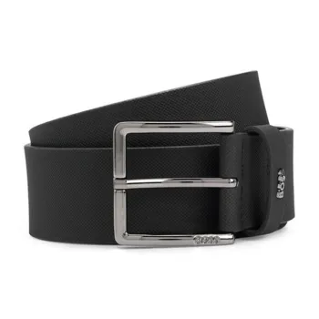 HUGO BOSS Logo lettering Leather Belt
