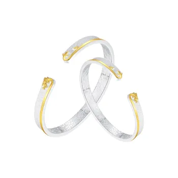 CHAOHONGJI Sterling Silver Bangles Unisex