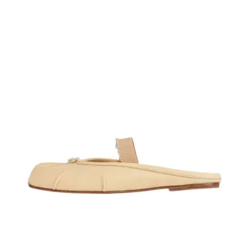 Maison Margiela Tabi Closed Toe Slippers Women's Yellow
