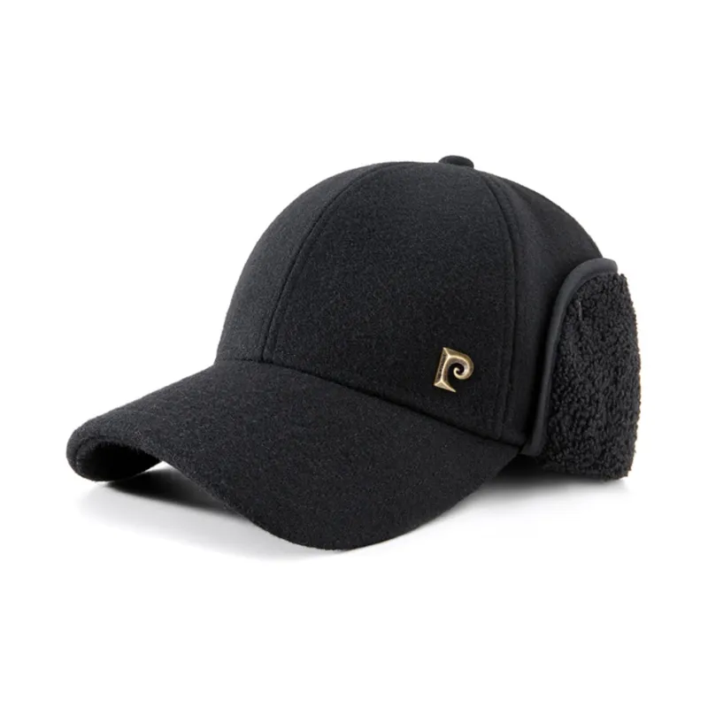 PIERRE CARDIN Wool Blend Baseball Caps Men's-1
