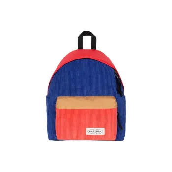 EASTPAK Polyester Backpack Medium Size Unisex Blue & Orange