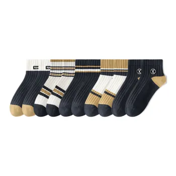 Cotton Gene Ankle Socks Men's 10 Pack
