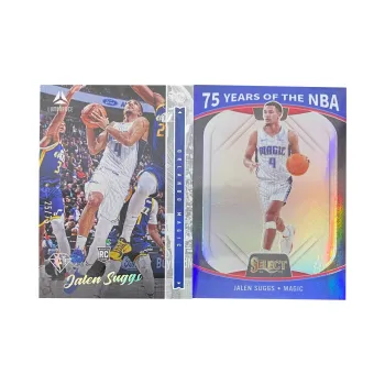 PANINI 2021 22 Magic, Suggs 75 Ed. 75 Big, Teka Sports Cards 2 Pcs