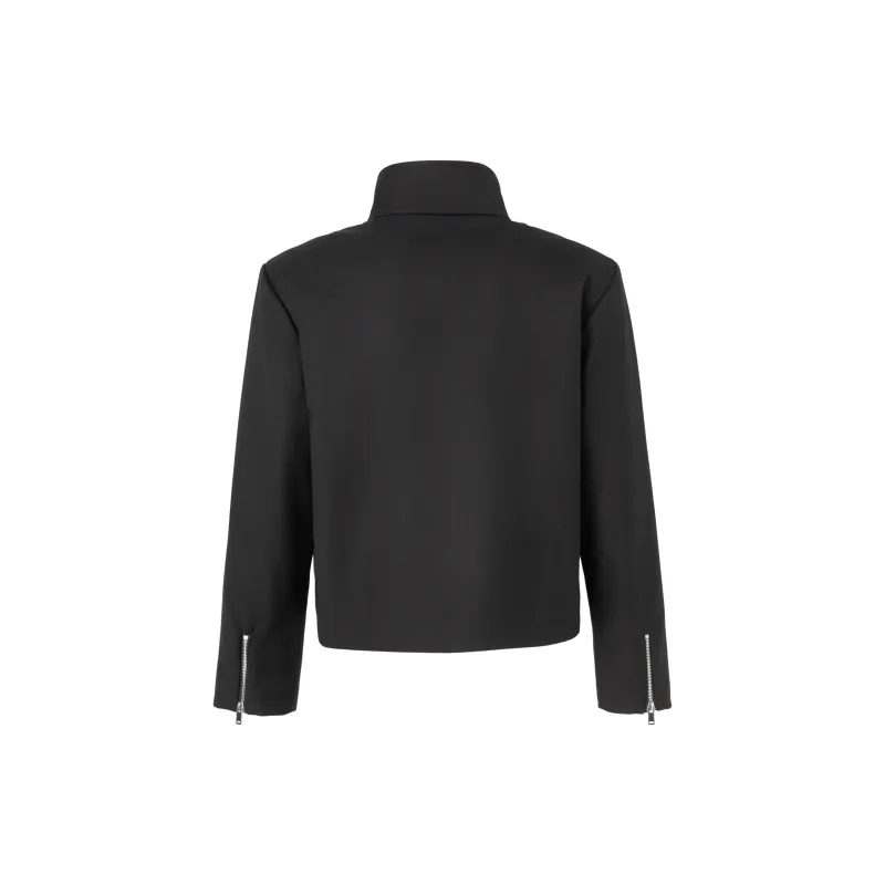 FRKM Jackets Coats Unisex Black-1