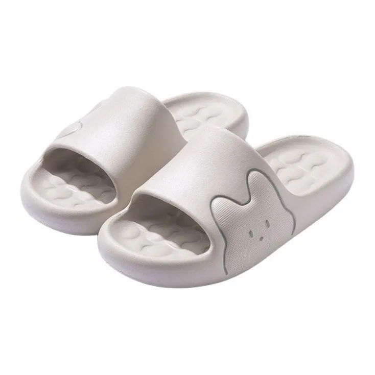 ECAC Men's Summer Indoor Home Slippers, Eva Slip Resistant Bathroom Bathing Slippers For Women's-2
