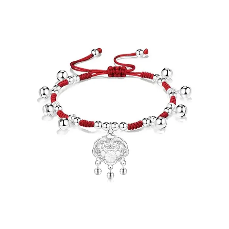 JOYDINNY S999 Fine Silver Bracelets Unisex-0