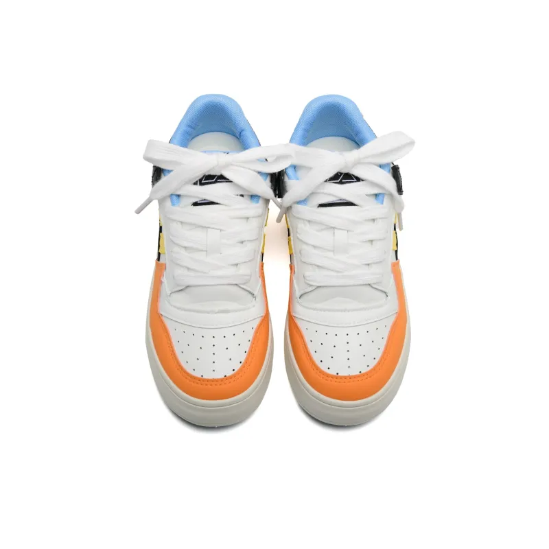 ABCIO Slip Resistant Waterproof Cushioning Height Increasing Low Top Skateboard Shoes Women's-19