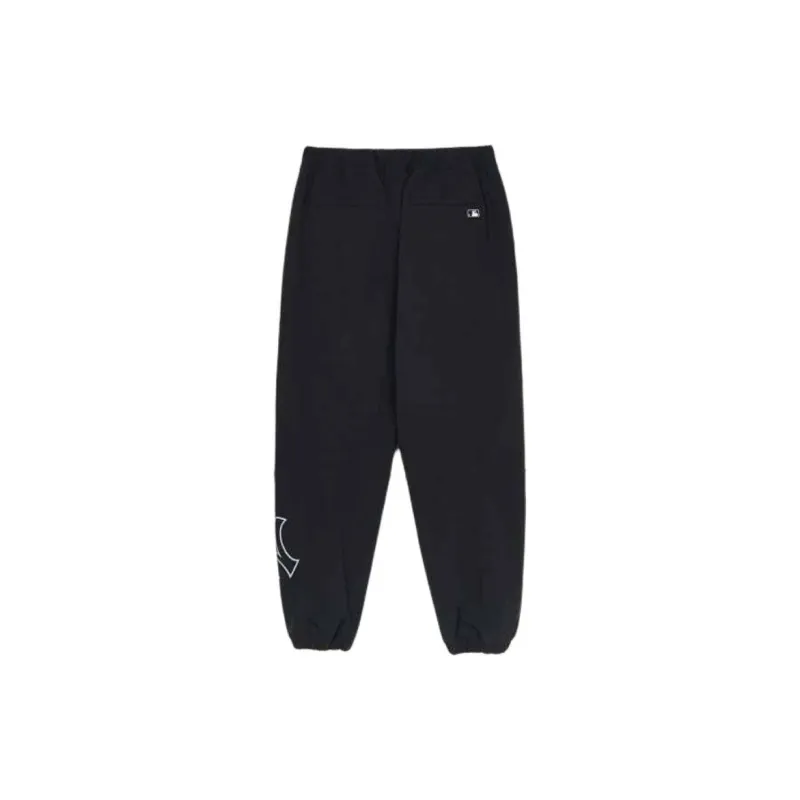 MLB New York Yankees Knitted Sports Pants Unisex Black-1