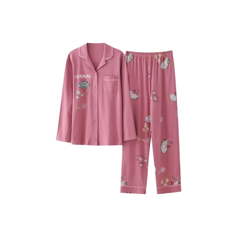 Pretty lady Women's Pajama Sets-6