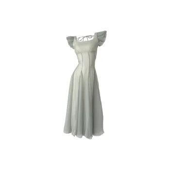 Pa33word Short Sleeved Dress Women's Fresh Mint Green