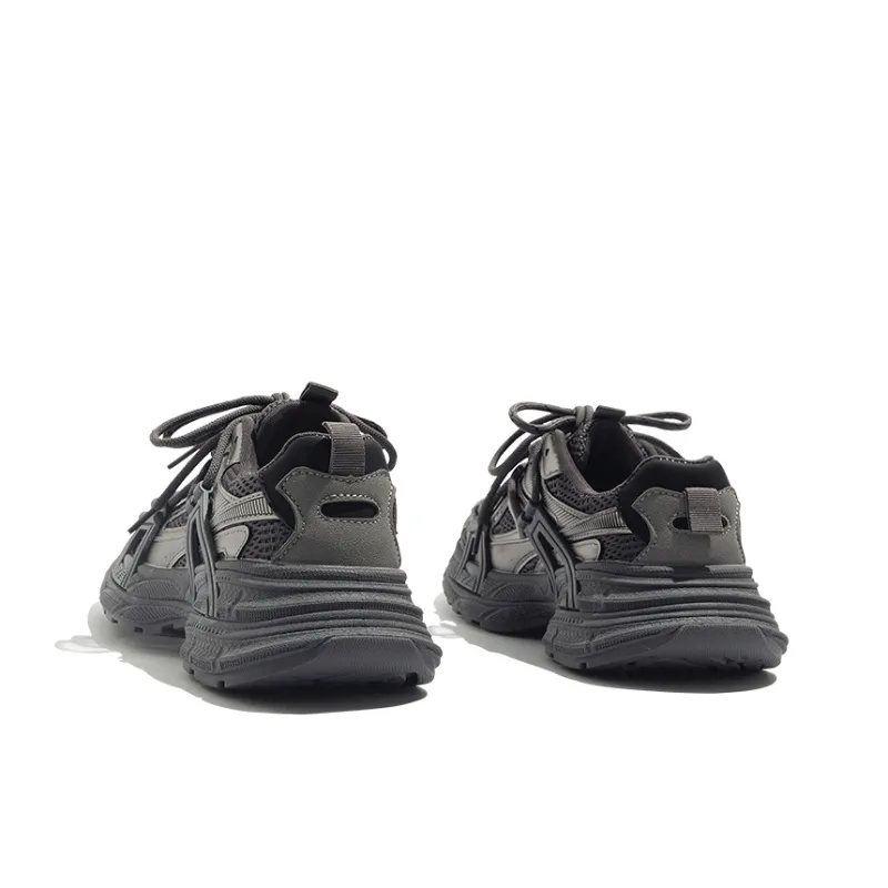 BEIER Platform Comfortable, Classic And Versatile Anti Slip Wear Resistant Low Top Chunky Sneakers Women's-3