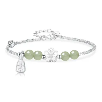 JOYDINNY S999 Fine Silver Bracelets Women's