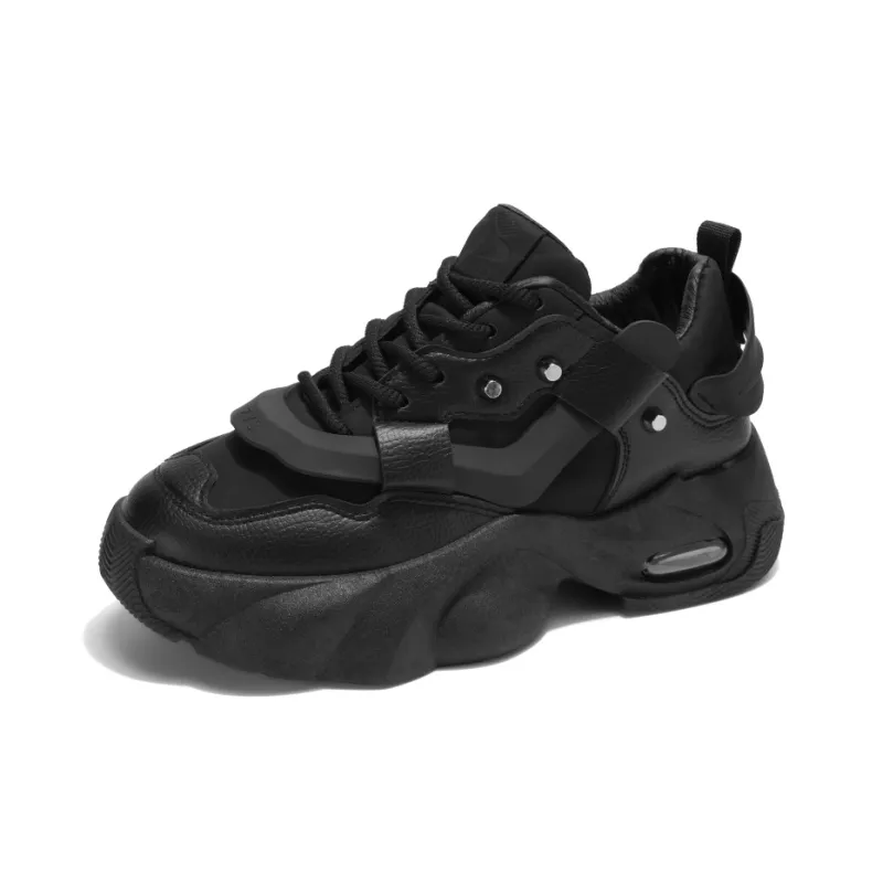 JANECO Anti Slip Wear Resistant Low Top Chunky Sneakers Men's-7