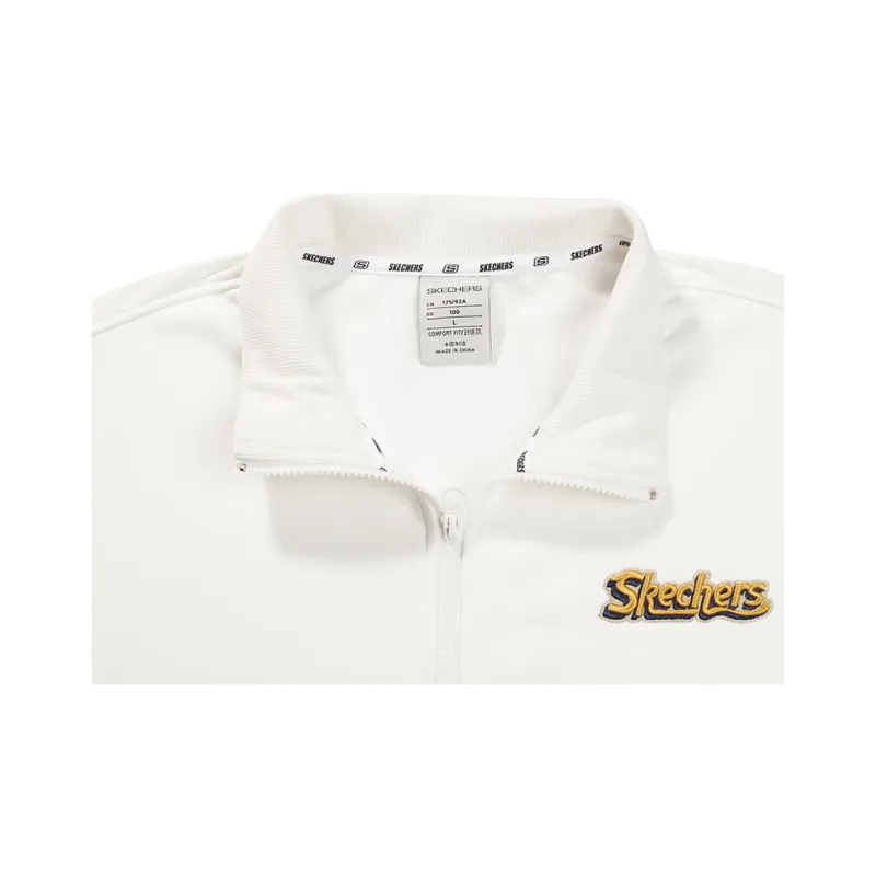 Skechers Jackets & Coats Unisex Marshmallow White-2
