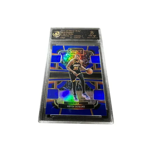 PANINI Suns Kevin Durant KD Holographic Card Blue Fold RPA High Score Player Card Rare Card Graded Cards 1 Pc