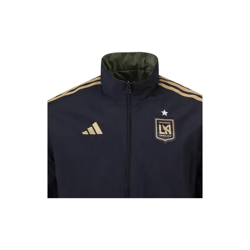 Adidas Jackets Unisex Black Gold-2