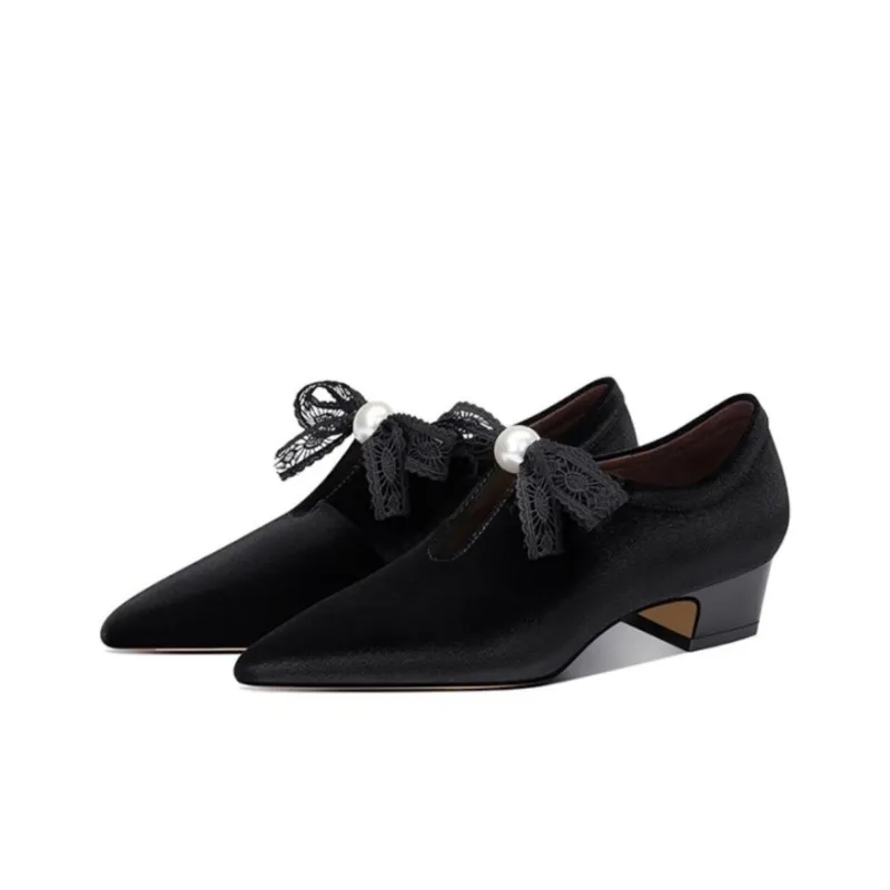 JESSICA SOPHIA Casual Single Shoes 3cm Women's Black-2