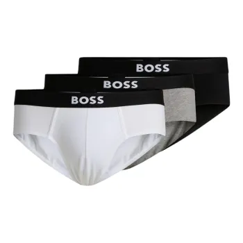 HUGO BOSS Logo waistband Briefs Pack Of Three