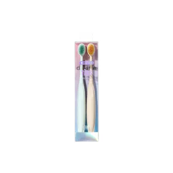 CHENYISHENG Japanese Dazzling Color Spiral Hair Wide Head Toothbrush Adults Couple Soft Hair Toothbrush