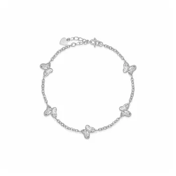 UZIID Sterling Silver Bracelets Women's Silver