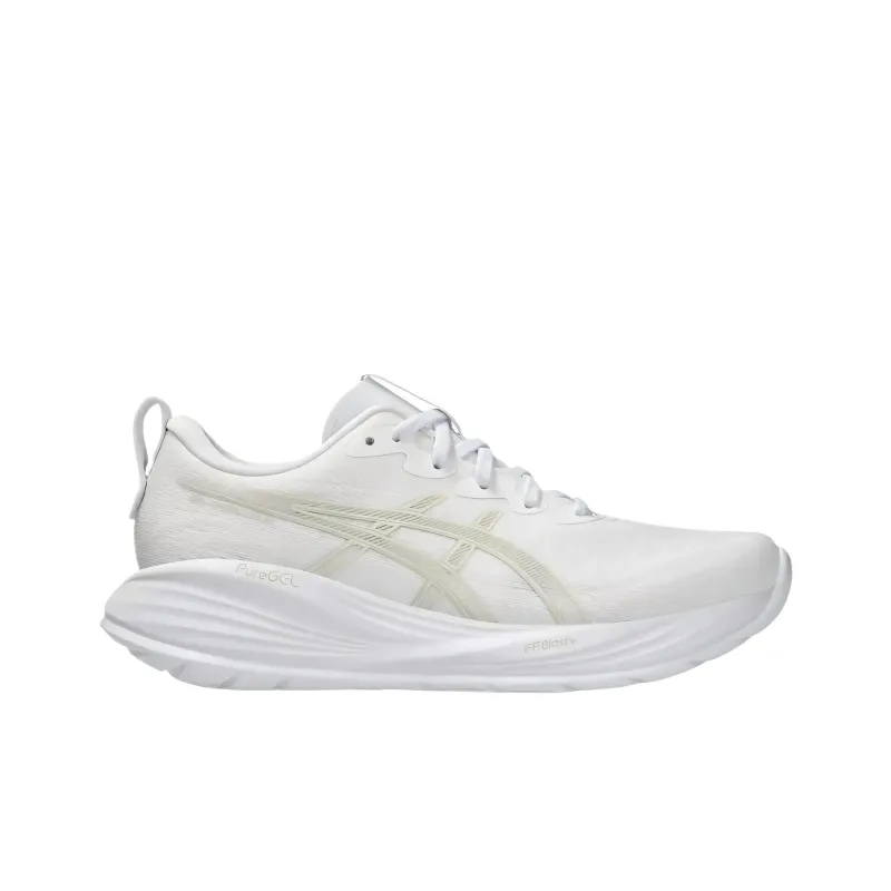 Asics Gel Cumulus 27 Cushioning Low Top Running Shoes Men's White-1