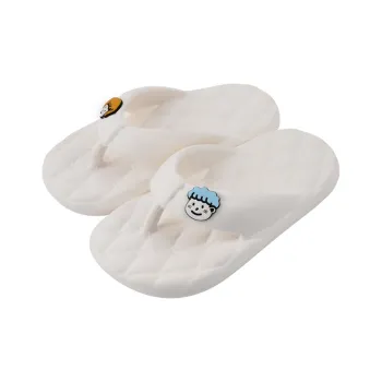 Thin Strips Slippers Women's, Ivory