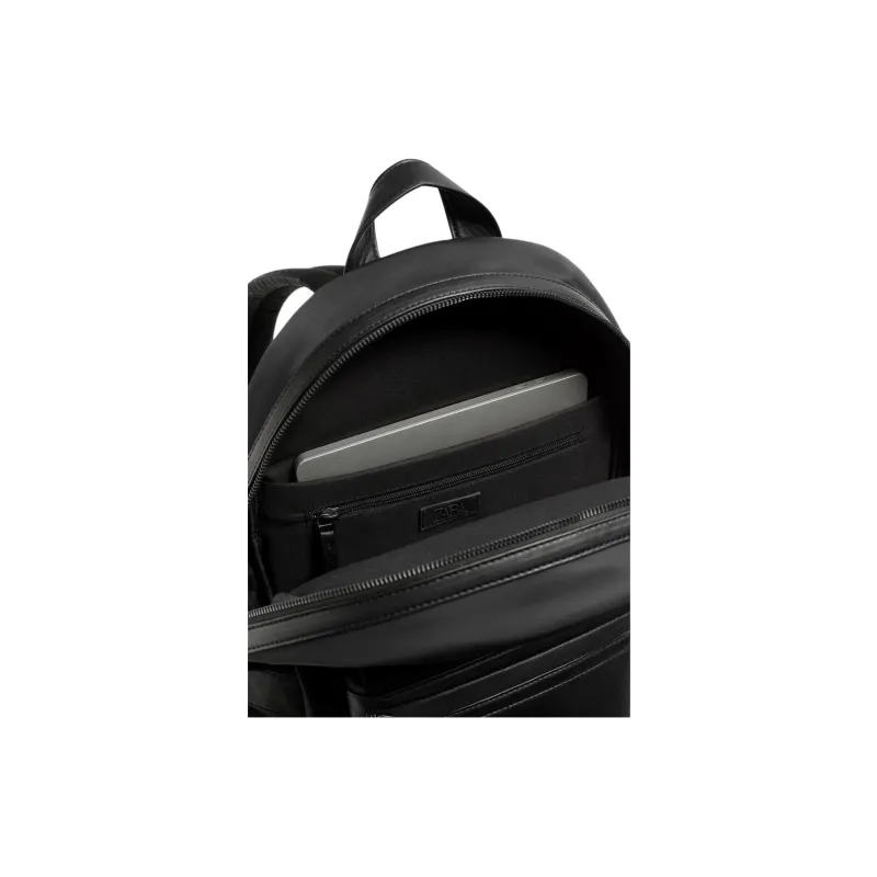 ZARA Polyester Backpack Men's Black-3