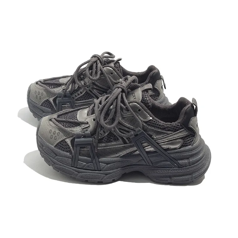 BEIER Platform Comfortable, Classic And Versatile Anti Slip Wear Resistant Low Top Chunky Sneakers Women's-1