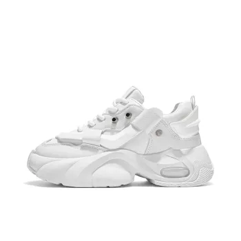 JANECO Anti Slip Wear Resistant Low Top Chunky Sneakers Men's