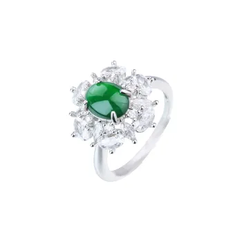 CUIYURIJI Ice Glutinous Rings Women's