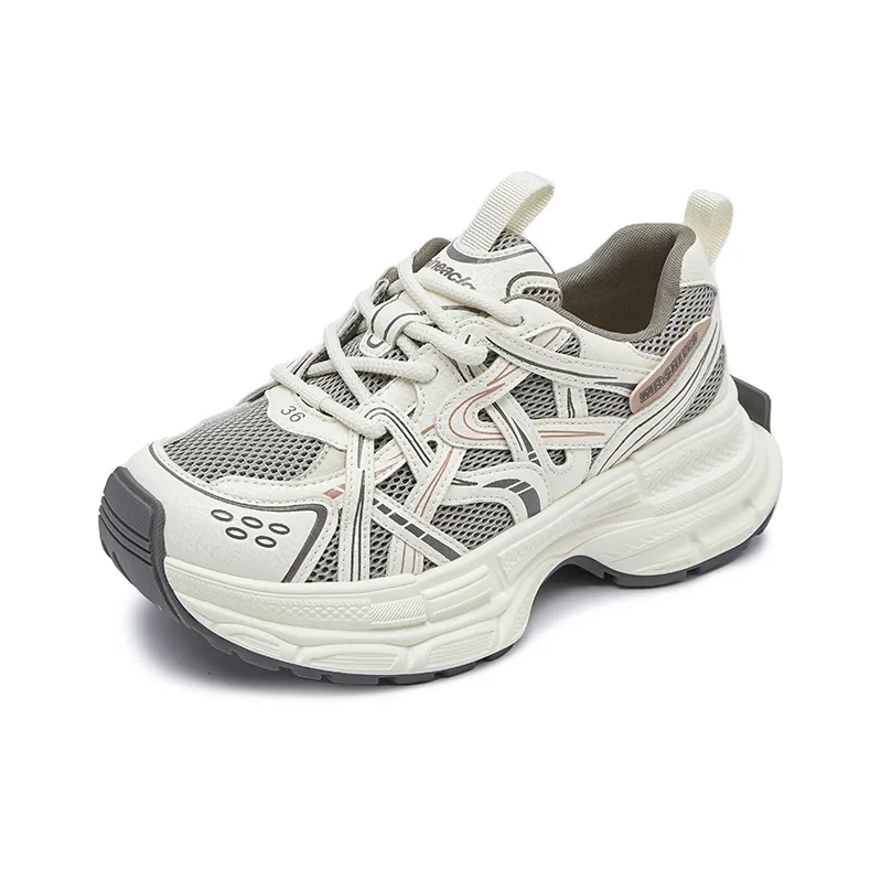 Chibang Height Increasing Low Top Chunky Sneakers Women's-0