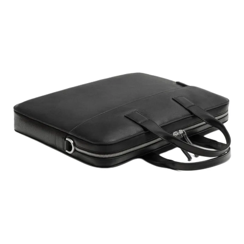 ZARA Cow Leather One Shoulder Portable Briefcase Regular Men's Black-1