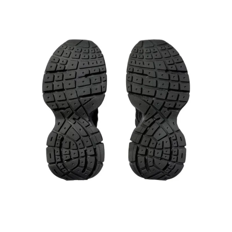 Balenciaga 3XL Low Top Chunky Sneakers Men's Black-7