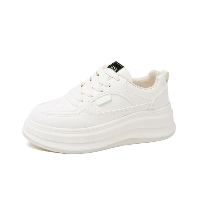 Budding Bear Anti-Slip And Wear-Resistant Height Increasing Low-Top Skateboard Shoes Women's-1