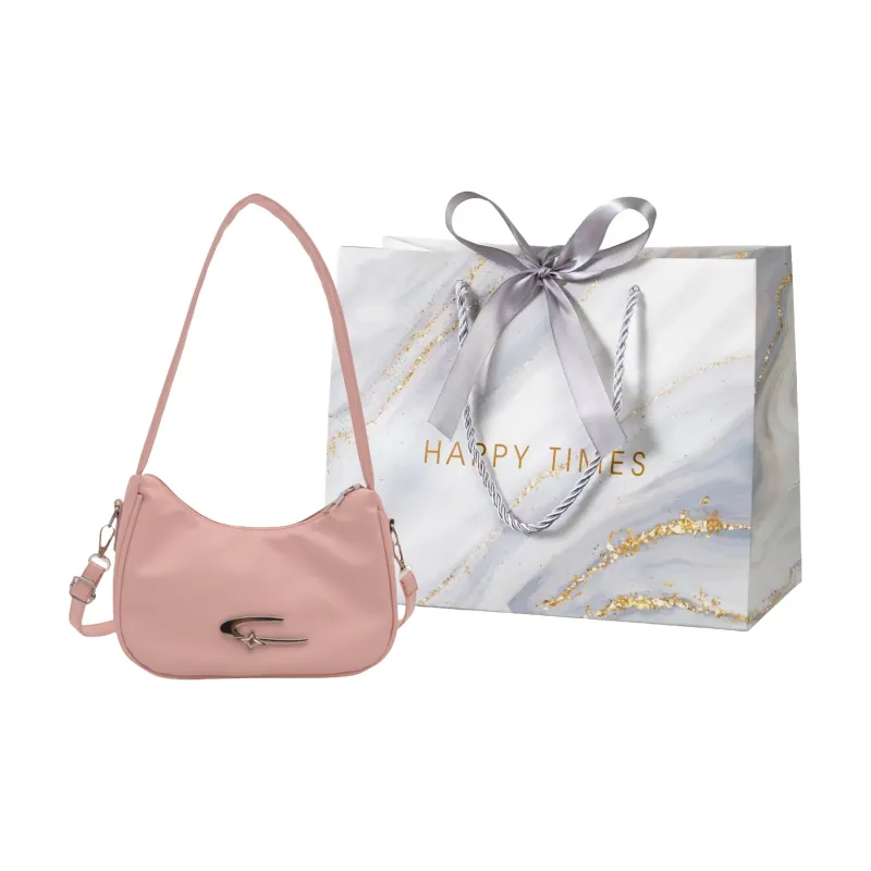 Miss Angel PU Handbag, Crossbody Bag, Shoulder Bag Women's White Silver Black Pink-13