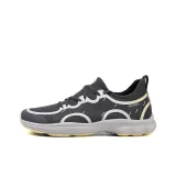 Dark Gray Yellow Men's Shoes