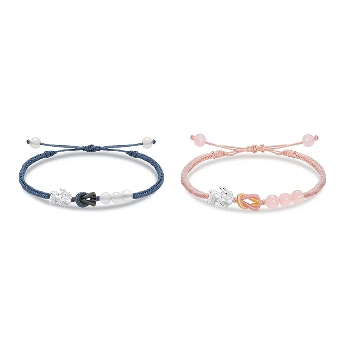 AWD S999 Fine Silver Rope Bracelets Unisex-4