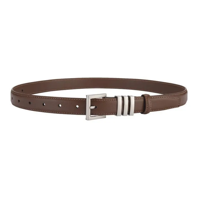 TUCANO Cow Split Leather Leather Belts Women's 2.4cm-2