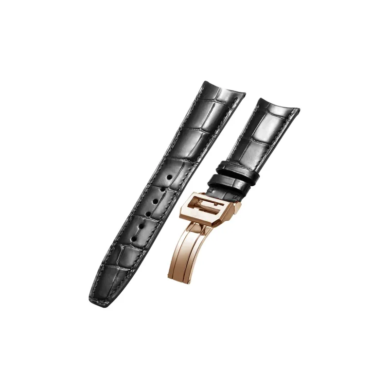 MILANQIAN M&Q Watch Bands Iwc Universal Compatibility 190mm Cowhide Leather Material Unisex-12