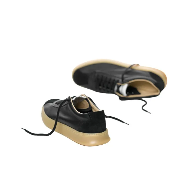 SPALWART Smash Low-Top Skateboard Shoes Unisex Black-2
