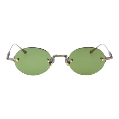 Keluode Plate Frame Oval Sunglasses Womens