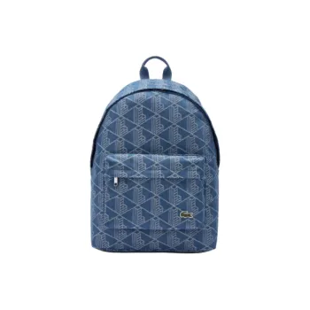 LACOSTE Fabric Backpack Unisex Blue