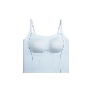 Elan And White Tank Tops Women's