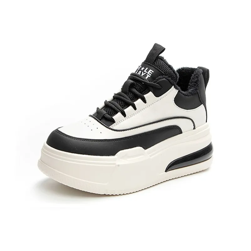 Ruomini Breathable Height Increasing Low-Top Skateboard Shoes Women's-2