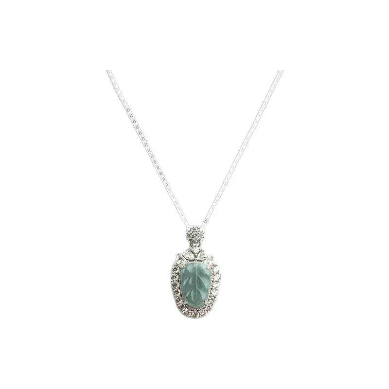 UJAT Glutinous Jade Necklaces Unisex-2