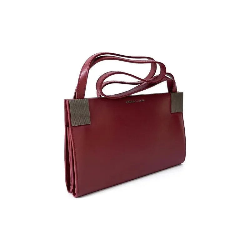 CHARLES&KEITH Cow Leather One Shoulder Bag Women's-9