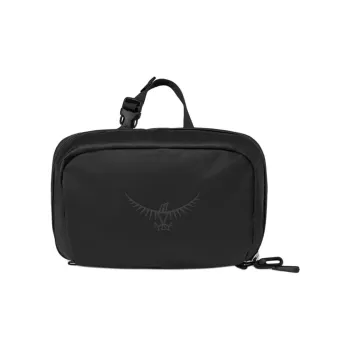 OSPREY Recycled Nylon Toiletry Bag Unisex Black