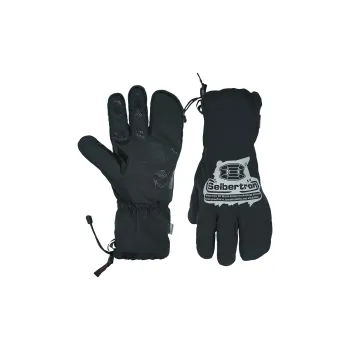 Seibertron Cycling Gear Raincoat Gloves All-Season Unisex Black