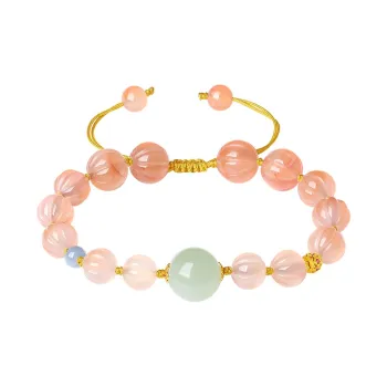 ALLOVE Southern Red Agate Bracelets Women's